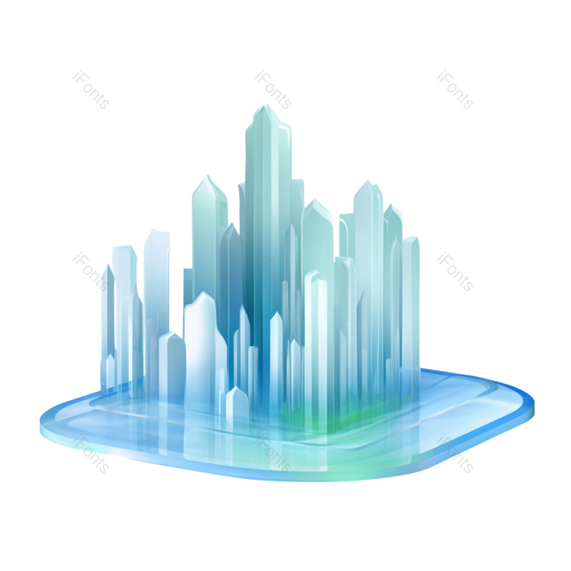 商业图片,白色背景元素,高楼PNG,城市建筑免抠素材